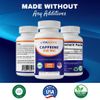 Vitamatic Caffeine Pills 200mg per Serving -  250 Vegetarian Tablets