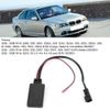 Qiilu Car Bluetooth Audio Aadapter, Auxiliary Input Bluetooth Module Navigation AUX‑IN Adapter Audio Handsfree Receiver for E39 E46 E38 E53 16:9