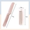4 Pcs Folding Comb Comb Hair Comb Hairbrush Double-headed Hairbrush Folding Comb Double-headed Hair Care Comb Anti-static Comb Pocket Portable Lightweight Travel Work Home