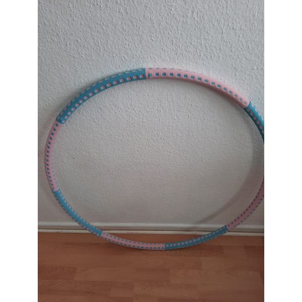 Beavers21 Premium Hula Hoop Fitness Reifen für Erwachsene u. Kinder z. Gewichtsabnahme,schlanke Teile,Massage,Bauchstraffung.8 Segmente abnehmbar.Größe/Gewicht einstellbar. Auch für Anfänger! 1Kg