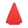X AUTOHAUX Shift Boot Cover Shift Boot Cover Shift Boot Dustproof Cover for Vehicle Red