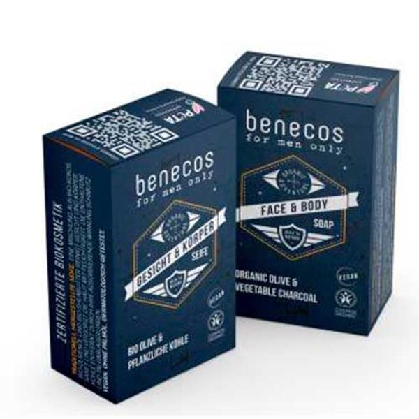 benecos for men only Naturkosmetik Hand- und Körperseife – vegan – dermatologisch getestet