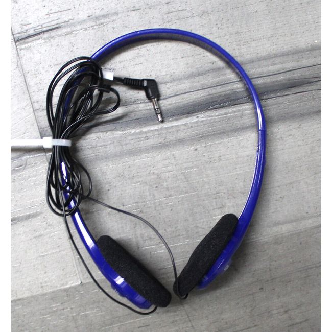 Koss Portable On-Ear Headphone with Adjustable Headband Blue