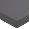 Helena Springfield Plain Dye Percale 50/50 Fitted Sheet, Single, Polycotton, Charcoal