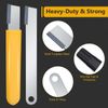 Windspeed 2PCS Garden Tool Sharpener, Sharpener Stone for Garden Tool Sharpener, Scissor Sharpener for Gardening Pruner Sharpening