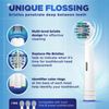 Equate EasyFex Flossing Replacement Toothbrush Heads For Age 3 & Under, 3 Count
