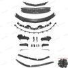 For Malibu 2016-18 Grilles/Bumper Support Brackets/Lower Cover/Daytime Fog Light