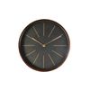 12" Inch Rose Gold and Black Minimalist Wall Clock