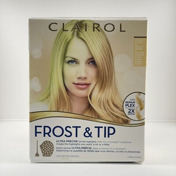 Clairol Frost & Tip Highlighting - For Light Blonde to Medium Brown - NEW
