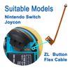 MYPUQIAO 5 Sets ZL Button Key Ribbon Flex Cable Replacement for Nintendo Switch Joycon NS Left Joycon Controller(Joycon-ZL)