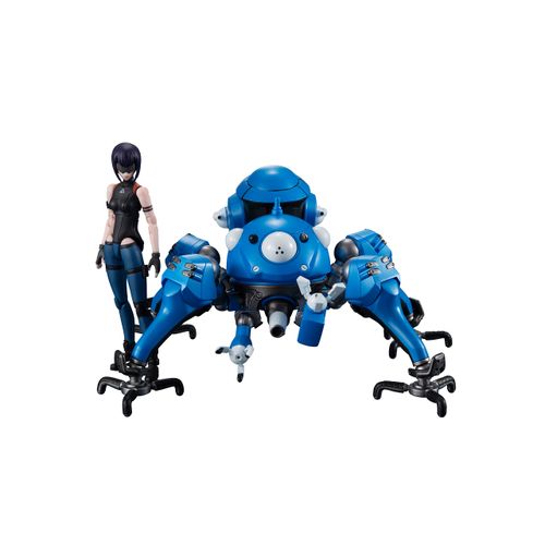 Variable Action Hi-SPEC Ghost in the Shell SAC_2045 Tachikoma & Motoko Kusanagi, Approx. 4.3 inches (110 mm), ABS, POM, Diecast, Painted Action Figure