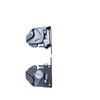 Hettich, 9218979, Quadro V6 4D Front Fixing Clip Set for 1/2" Material (10 Sets)