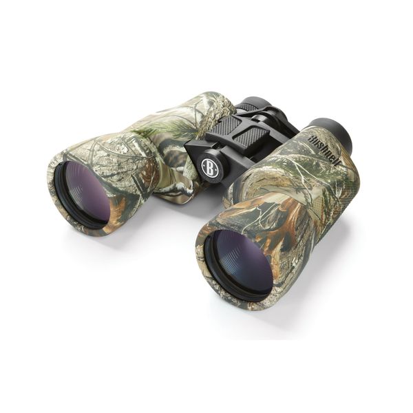 Bushnell PowerView 10 x 50mm Porro Prism Instafocus Binoculars, Realtree AP