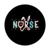Nurse Stethoscope Easter Bunny Ears Bunny Nursing Easter Day PopSockets Standard PopGrip