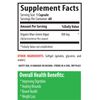 Brain Function - Organic Blue Green Algae 500mg - Many Vital Enzymes Capsule 1B
