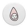 Sleep Tear Drop PopSockets Swappable PopGrip