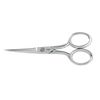 4" Curved Embroidery Scissors with Leather Sheath