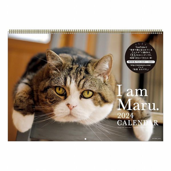 Art Print Japan 2024 Maru-chan Calendar No. 045