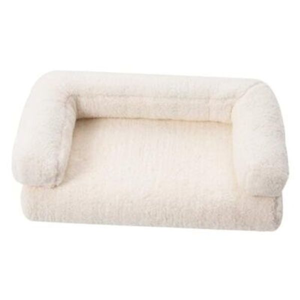 Small Dog Bed with Anti-Slip Bottom, Cat Bed with Removable Washable Cover,