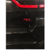 R/T Emblem Overlay Decal Sticker - 2011-2024 Durango R/T (Reflective Red)