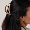 France Luxe Large Cutout Curve Jaw - Matte Sable