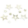 Charlon Mirror Holo Hollow Out Star Bronze