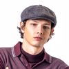 Heritage Traditions Tweed Newsboy Cap One Size Grey