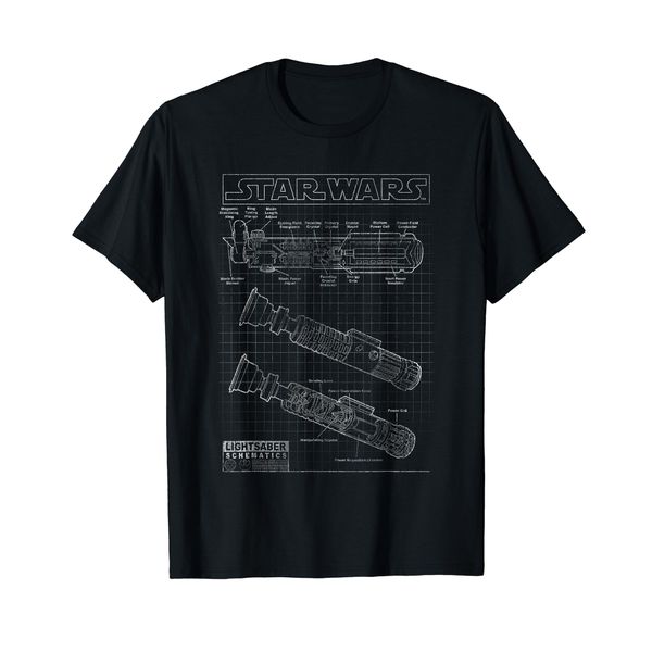 Star Wars Lightsaber Schematics Classic T-Shirt