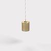 Solid Brass Gold Knurled Window Roller Venetian Roman Blind Pull