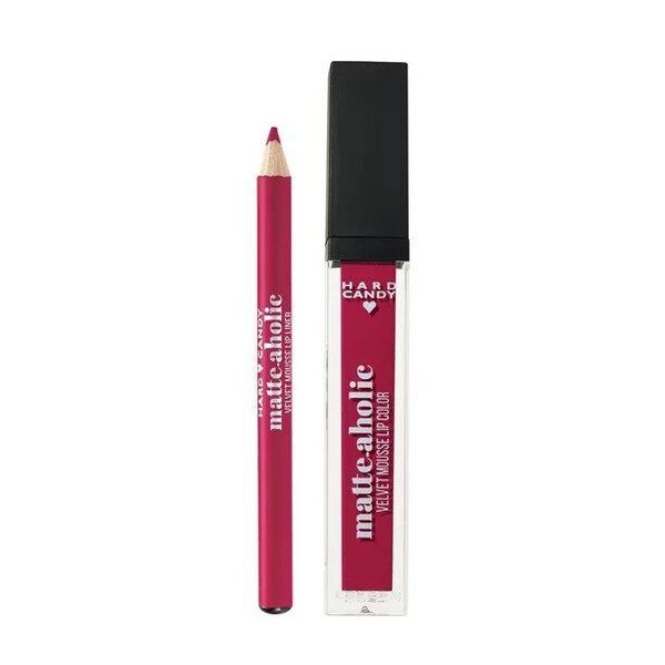 HARD CANDY MATTE LIP COLOR KIT MATTE-ALCOHOLIC DRAGON FRUIT 1530