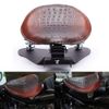 Brown Motorcycle Bobber Solo Seat Base Bracket Compatible with Harley Sportster XL883 1200 48 Honda Shadow 750 600 Rebel