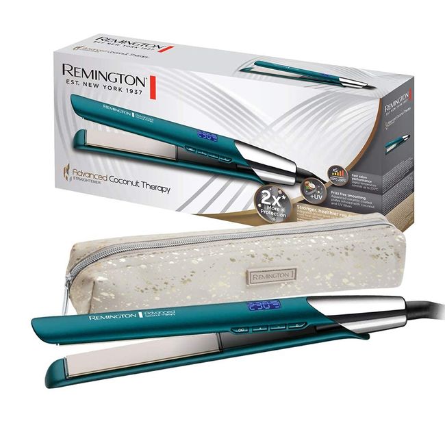 Remington Advanced Coconut Therapy Saç Düzleştirici , Yeşil S8648