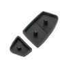 2PCS Ford KA MK2 Key Fob Case Repair Kit - Button Pad Replacement Cover