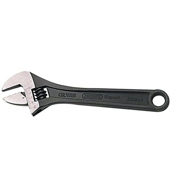 Draper Expert Halbmond Einmaulschlüssel mit Phosphat-Finish, verstellbar