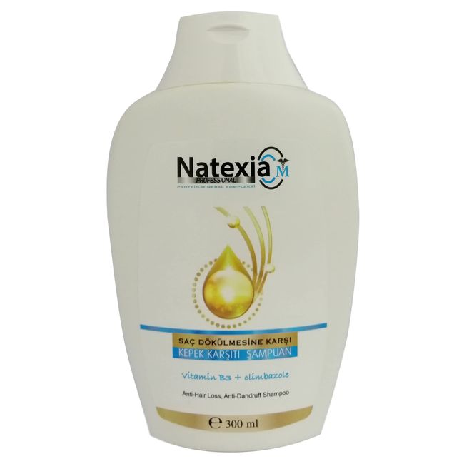 Natexia Saç Dökülmesine Karşı Kepek Karşıtı Şampuan 300 ml