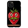 iPhone 11 Pro Pretty Mustache Strawberry Costume Case
