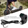 Electric Scooter Ignition, 3 Pin Plug One Button Start Lock Switch with 2 Keys for M4