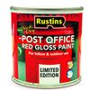 RUSTINS Post Office Red 250ml