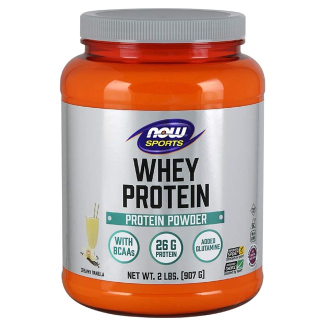 NOW Foods Sports Whey Protein Natural Vanilla - 2 lbs