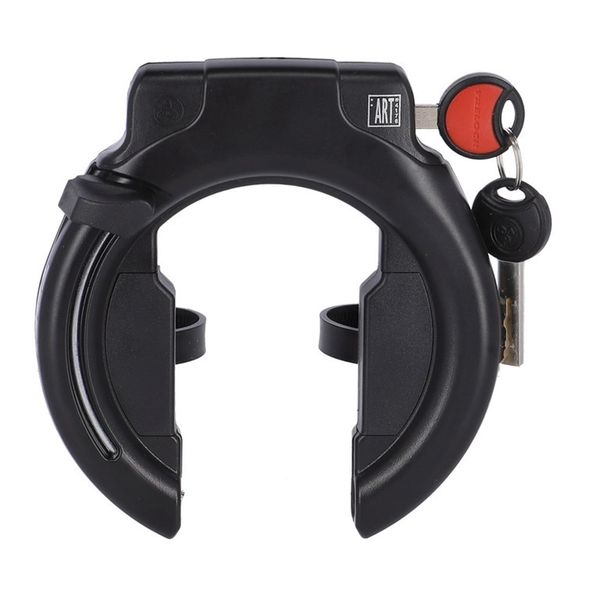 Trelock RS 453 Protect-O-Connect Balloon NAZ Frame Lock, Black, One Size