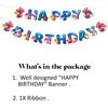 Seyal® Bby Shrk Happy Birthday Banner