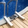 New White PP Deck Support For Above Ground Swimming Pool Step