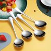 Serving Spoons 4 Pieces, Kyraton Serving Spoons, Include Solid Serving Spoon Stainless Steel Serving Utensils, Serving Set Packing of 4