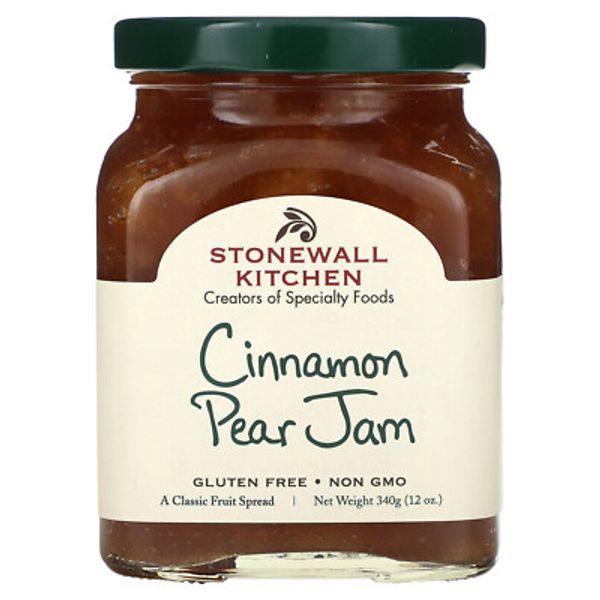 Cinnamon Pear Jam, 12 oz (340 g)