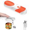 Kitchen Electric Can Opener with Rechargeable Battery+Extra Blade for Any Cans