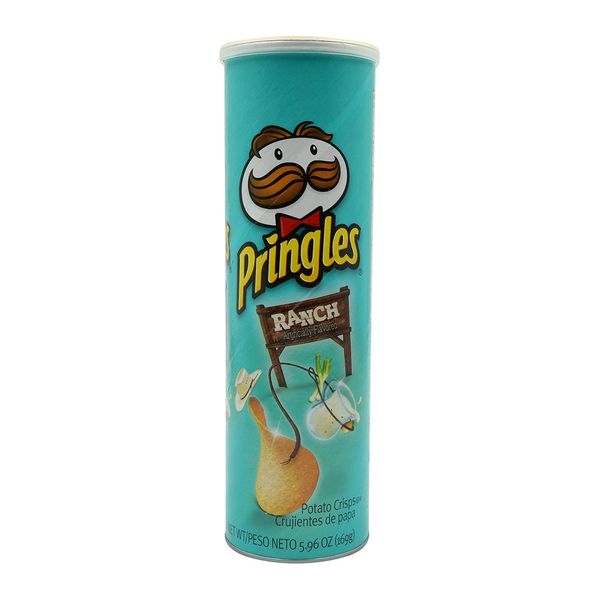 Pringles Ranch Flavor Potato Chips, 5.96 oz