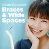 GUM - 614PAZ Proxabrush Go-Betweens Wide Interdental Brush Refills, Item 614 Professional Samples, 2 Refills per Pack, 18 Packs
