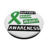 Support Brain Injury Awareness Month March PopSockets Adhesive PopGrip