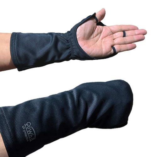 UV Protection Hand Cover [Sun Protection Gloves on Back of Hand] UV Protection, Black (Men's Medium)