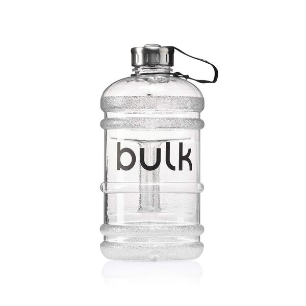 Bulk Half Gallon Water Bottle, Clear, 2.2 Litre